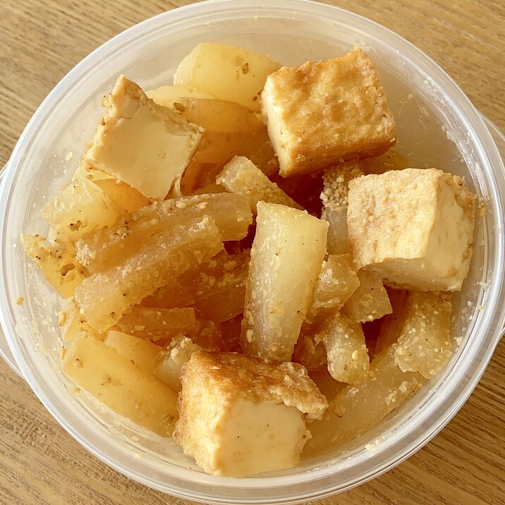 簡単作り置き 大根と厚揚げの味噌煮 レシピ 作り方 By Zuboraママ 楽天レシピ